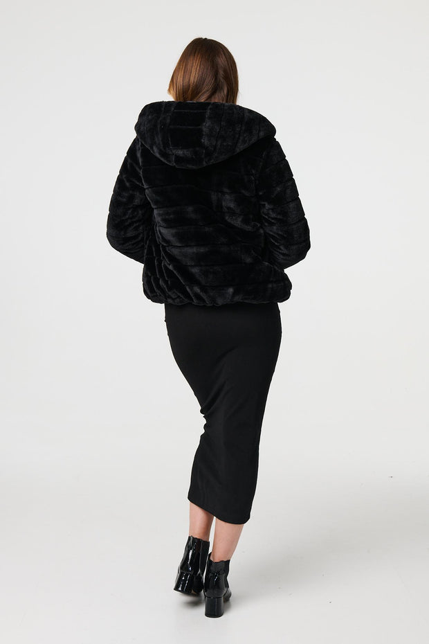 Plain Reversible Padded Jacket