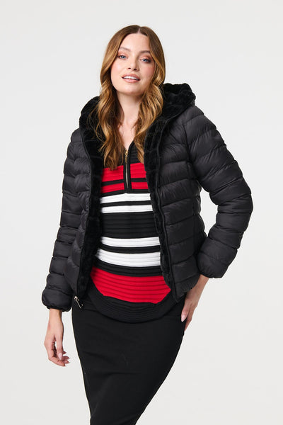 Plain Reversible Padded Jacket