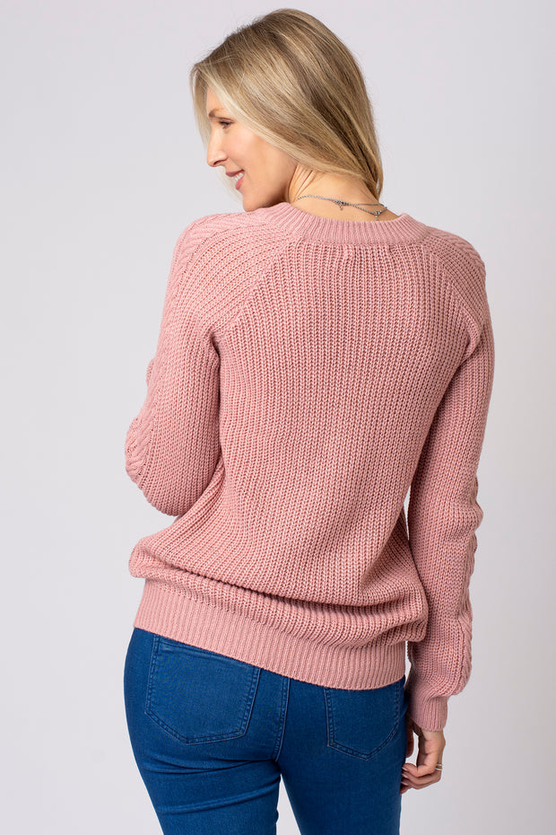 Rib Raglan Jumper