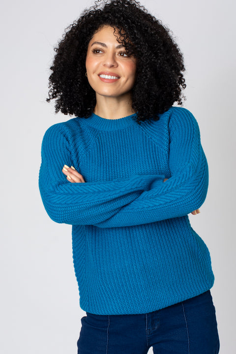 Rib Raglan Jumper