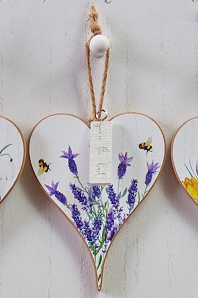The best lavender heart hanger