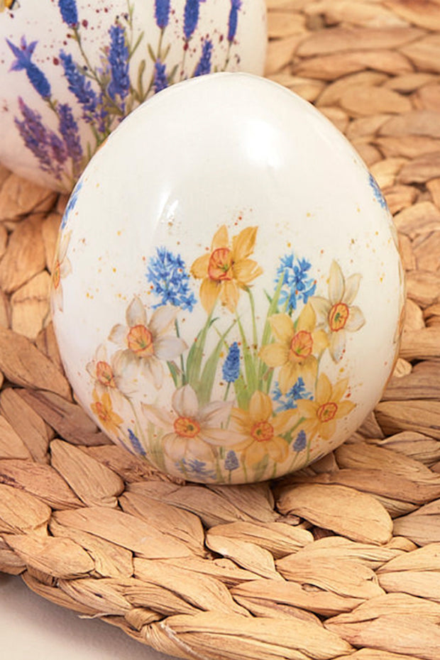 Floral Decorative Egg