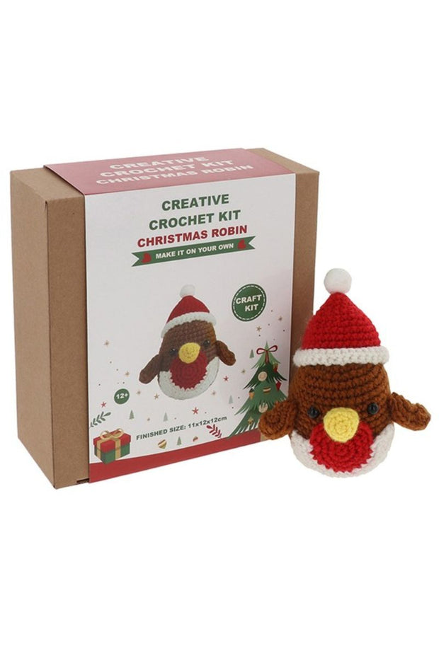 Xmas Robin Crochet Kit