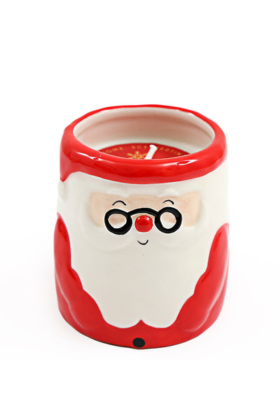 Santa Candle Pot