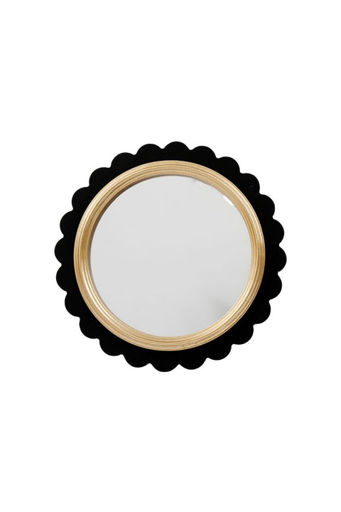 Scalloped Edge Mirror