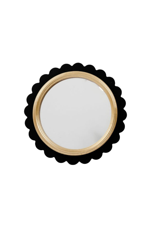 Scalloped Edge Mirror
