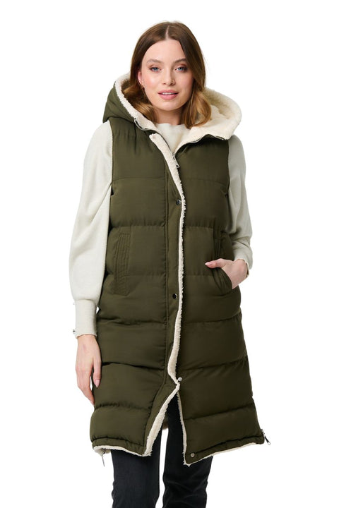 Sherpa Lined Padded Gilet