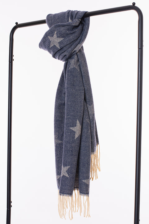 Soft touch star scarf