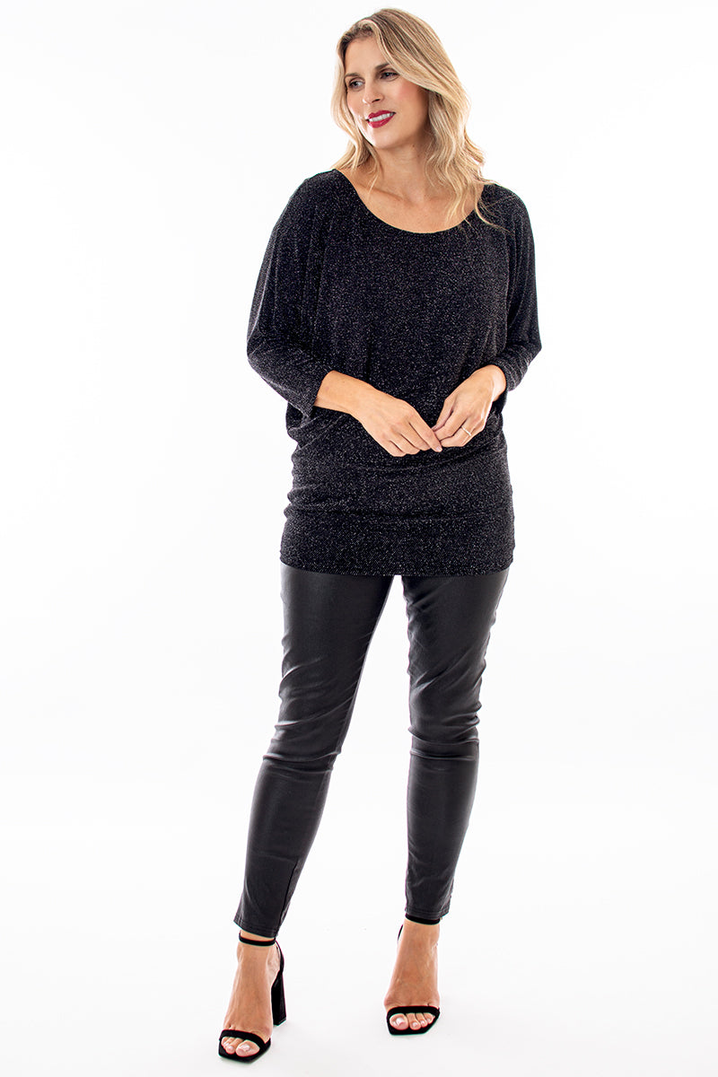 Batwing sparkly top on sale