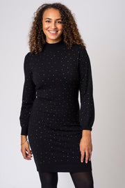 Sparkle Stud Knitted Dress