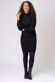 Sparkle Stud Knitted Dress