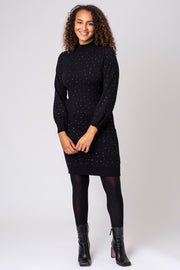 Sparkle Stud Knitted Dress