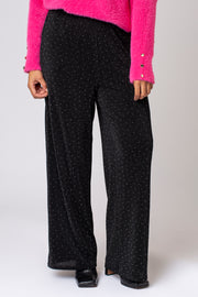 Sparkle Wide Leg Trousers