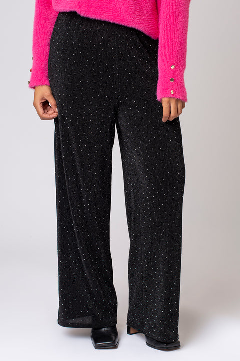 Sparkle Wide Leg Trousers