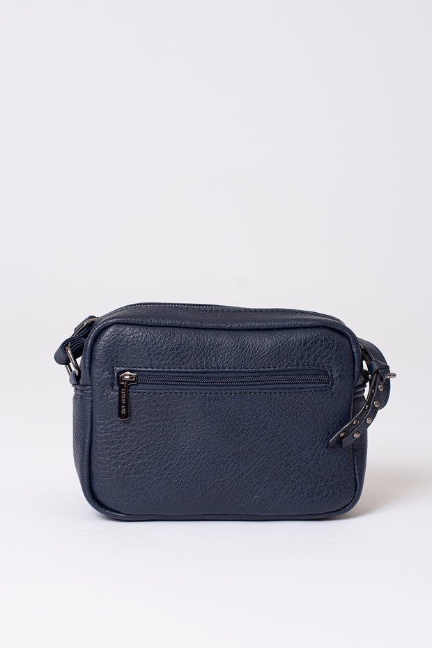 Stud Zip Across Body Bag