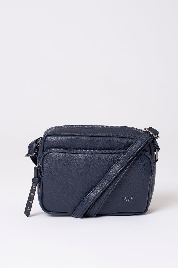 Stud Zip Across Body Bag