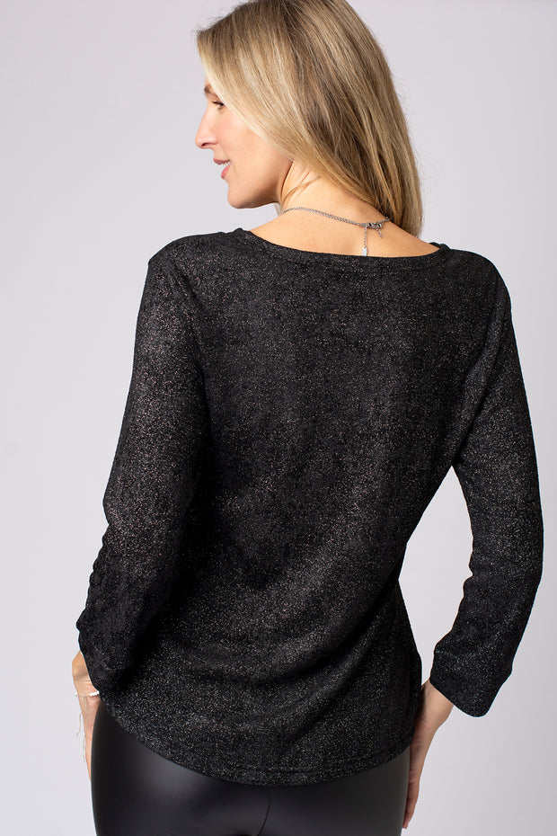Subtle Lurex Pocket Tunic