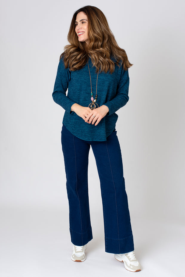 Textured necklace top