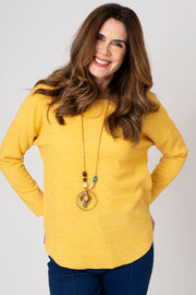 Textured necklace top