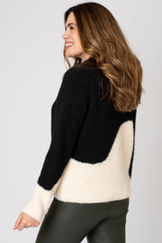 Wavy Fluffy Yarn Jumper