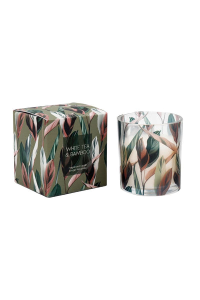 White Tea & Bamboo Boxed Candle
