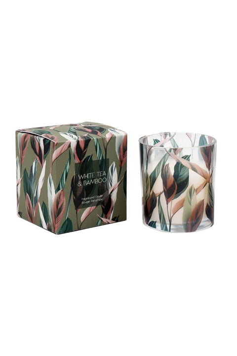 White Tea & Bamboo Boxed Candle