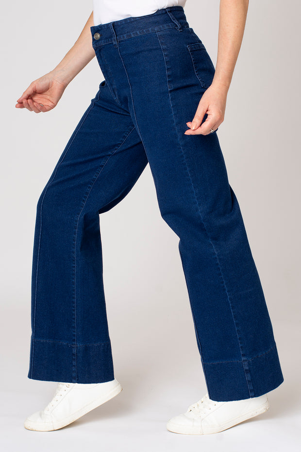 Wide Leg Denim Jean