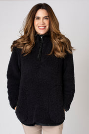 Zip Neck Sherpa Fleece