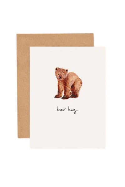 Bear Hug Mini Card