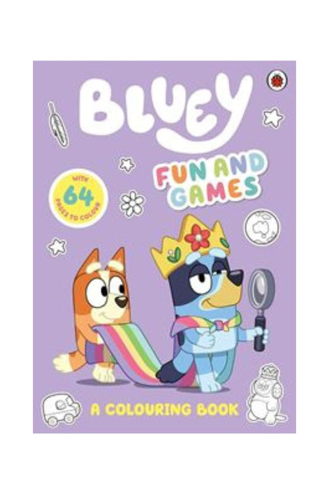 Bluey: Fun And Games Colouring Book