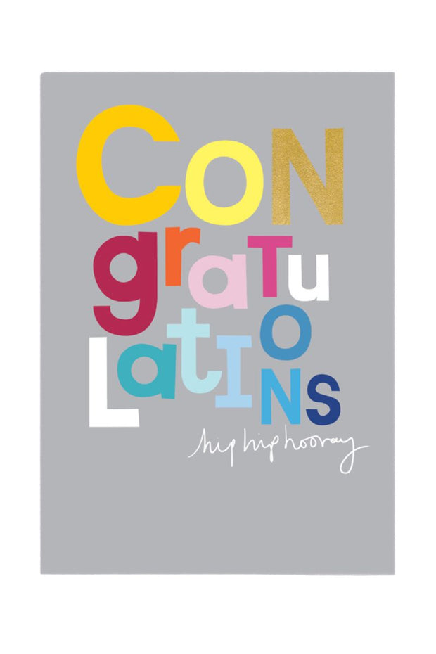 Congratulations - Hip Hip Hooray