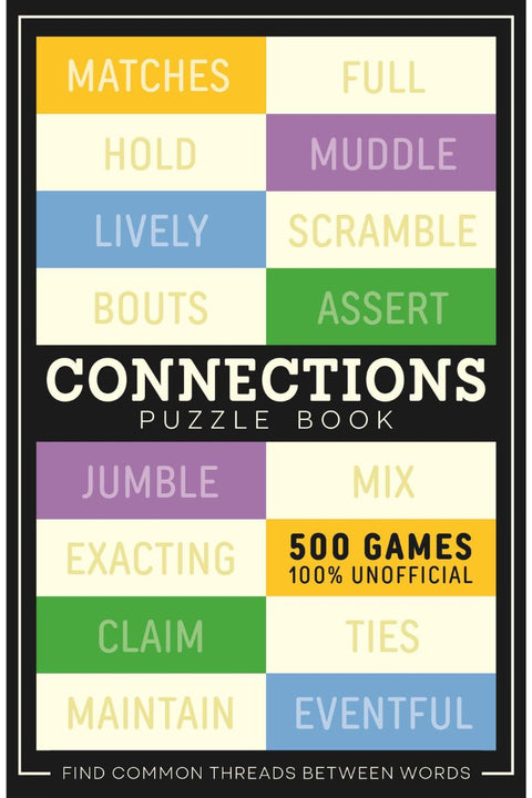 Connections Puzzle Book