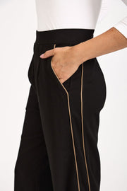 Double Side Stripe Wide Leg Trousers