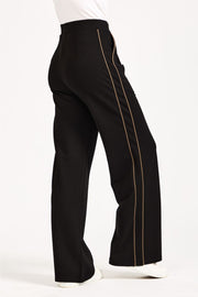 Double Side Stripe Wide Leg Trousers