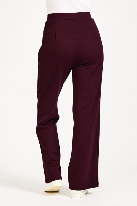 Double Side Stripe Wide Leg Trousers