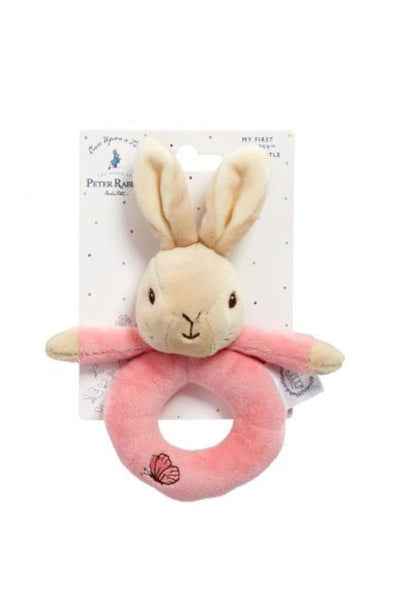 Flopsy Bunny Plush Ring Rattle