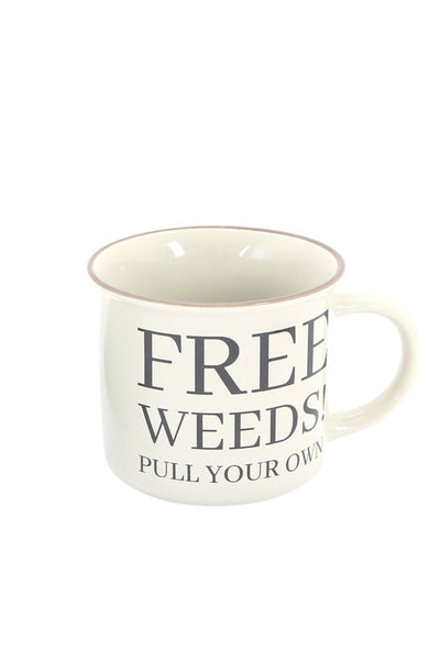 Free Weeds Potting Shed Mug