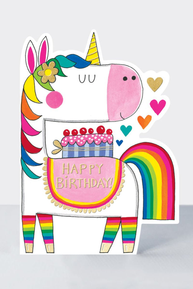 Happy Birthday Unicorn Card