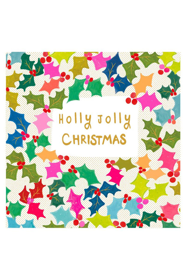 Holly Jolly Christmas Card