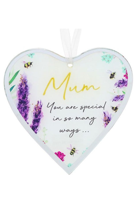 Mum Embrace Hanging Heart