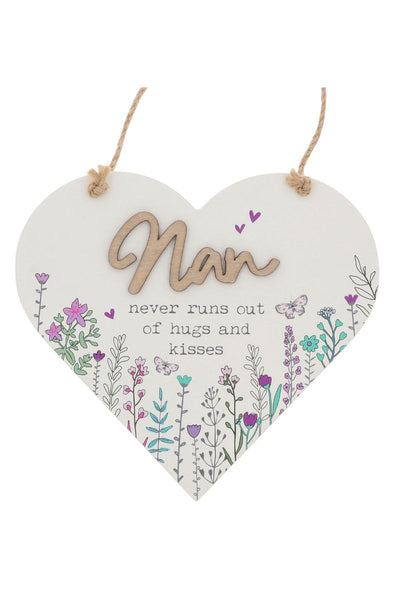 Nan Sweet Meadow Hanging Heart