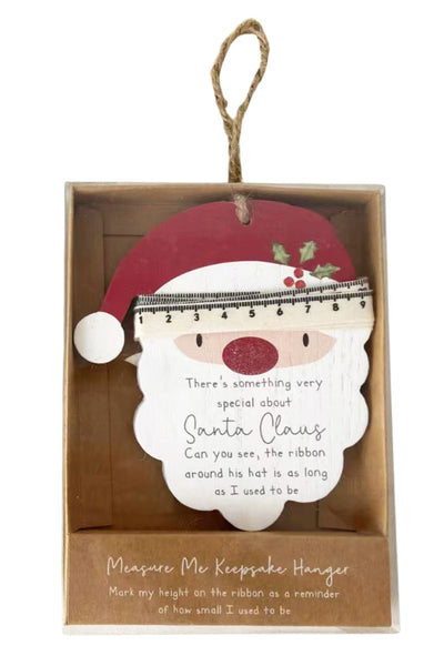 Santa Christmas Baby Keepsake Hanger