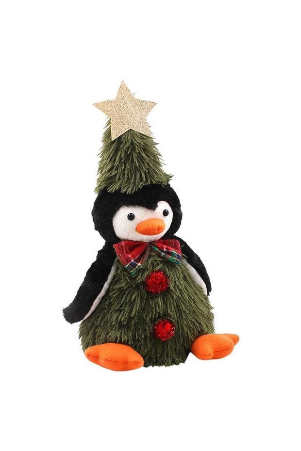 Sitting Xmas Tree Penguin