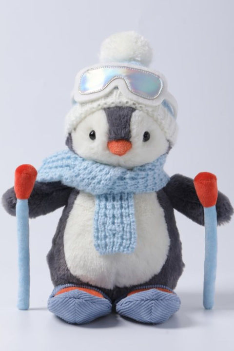 Skiing Glacier Penguin