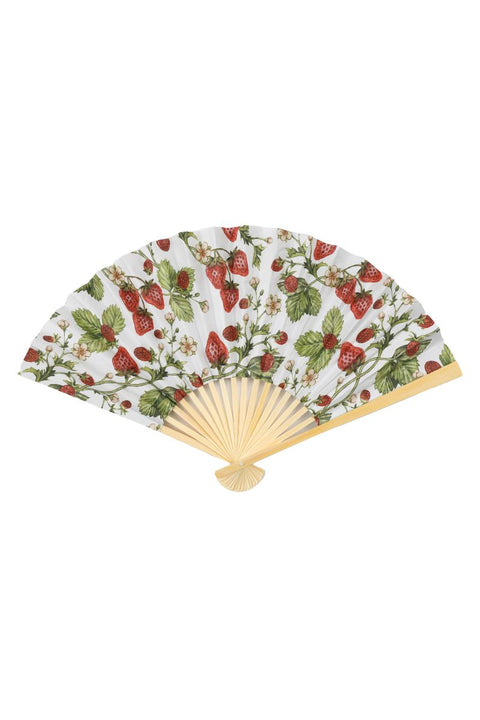 Strawberry Paper Fan