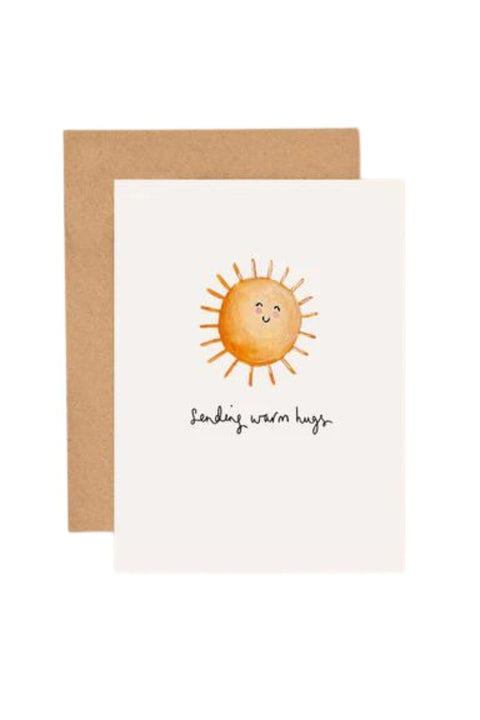 Sun Warm Hugs Mini Card