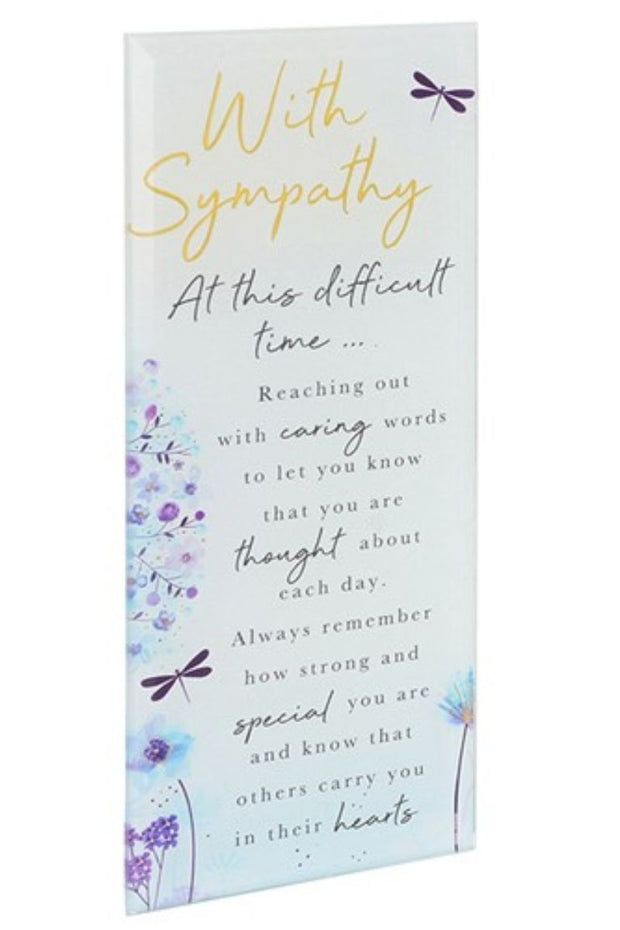 Sympathy Sentiment Plaque