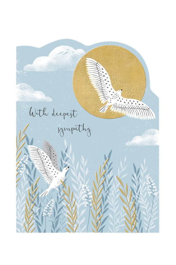 With Deepest Sympathy Birds