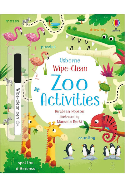 Wipe Clean Zoo Activities