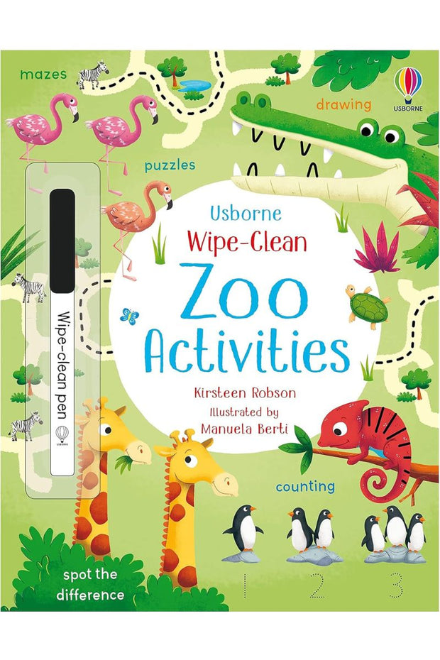 Wipe Clean Zoo Activities